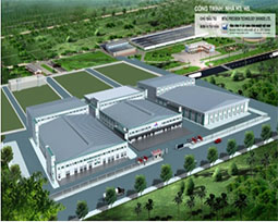 Nhà xưởng H3 công ty MiTac khu công nghiệp Quế võ